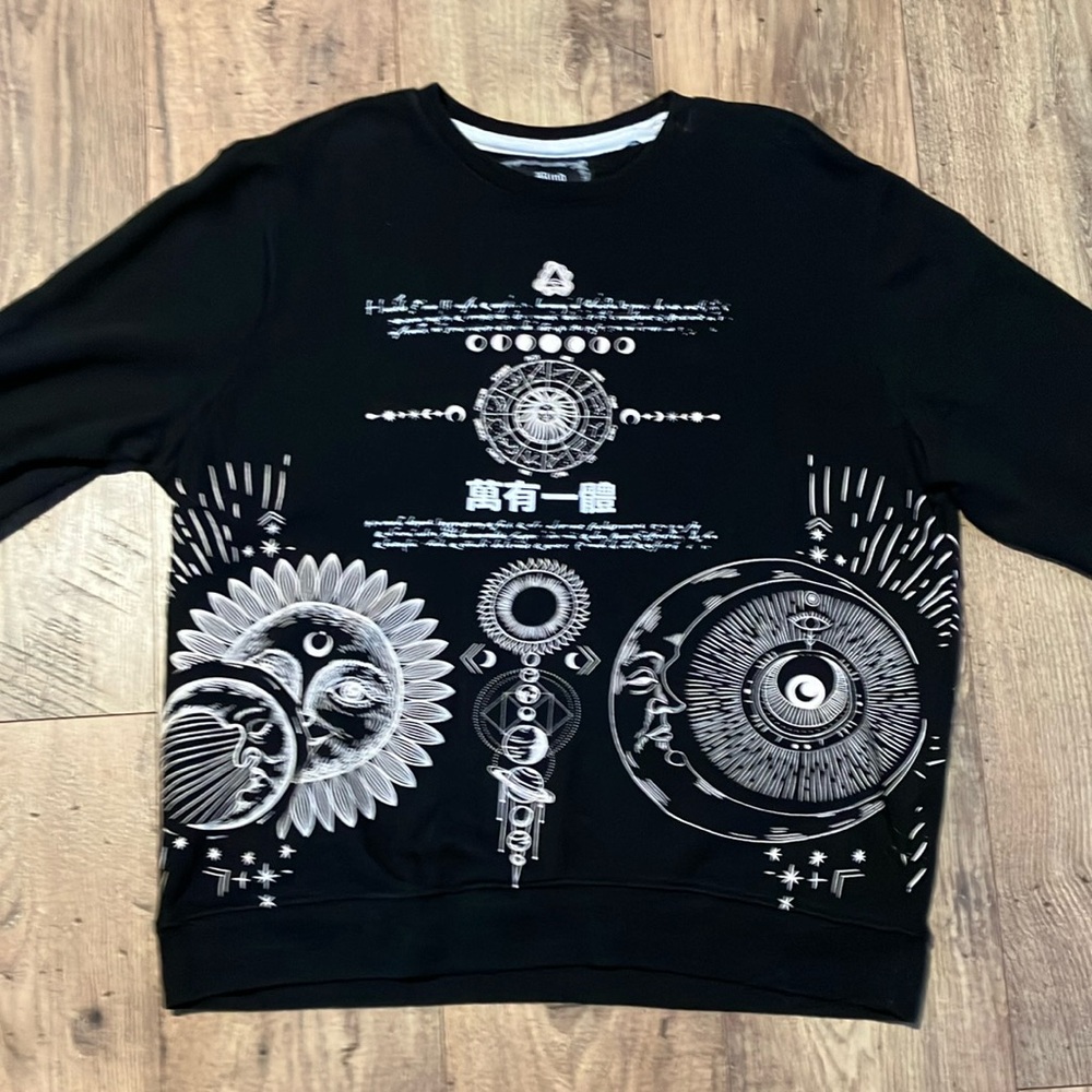 Zodiac themed crew neck